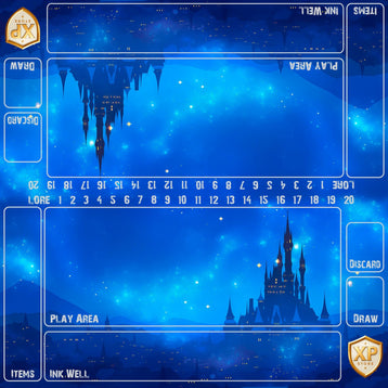 1 - Player or 2 - Player LORCANA Custom MythPrint Prestige Playmats by METAMATS - Awesome Deals Deluxe