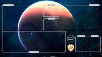 1 - Player or 2 - Player STAR WARS Custom MythPrint Prestige Playmats by METAMATS - Awesome Deals Deluxe