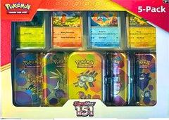 Costco Pokemon Scarlet & Violet 151 Mini Tin 5-Pack - Awesome Deals Deluxe