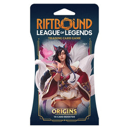 Riftbound TCG: Set 1 - Origins - Sleeved Booster Pack Sleeved - Awesome Deals Deluxe