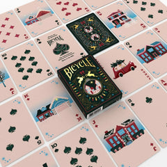 Bicycle Playing Cards: Home for the Holidays - Awesome Deals Deluxe