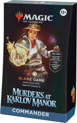 Blame Game Deck - Magic The Gathering Murders at Karlov Manor Commander Set - Awesome Deals Deluxe