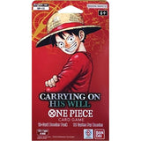 Carrying On His Will Sleeved Booster Pack OP13 One Piece Card Game