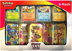 Costco Pokemon Scarlet & Violet 151 Mini Tin 5 - Pack - Awesome Deals Deluxe