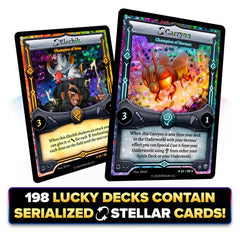 Elestrals - Firestorm Hermes vs. Zeus Double Starter Deck Bundle - Awesome Deals Deluxe