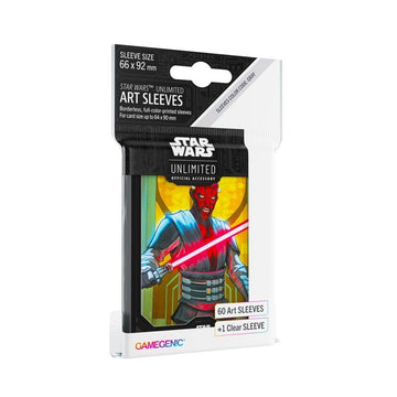 Gamegenic Star Wars: Unlimited Art Sleeves - Darth Maul - Awesome Deals Deluxe