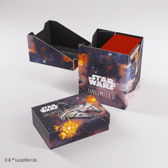 Gamegenic STAR WARS : Unlimited Soft Crate Han Solo / Millenium Falcon - Awesome Deals Deluxe