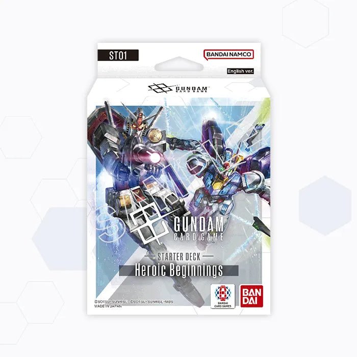 Gundam Card Game: Heroic Beginnings Starter Deck (ST01) - Awesome Deals Deluxe