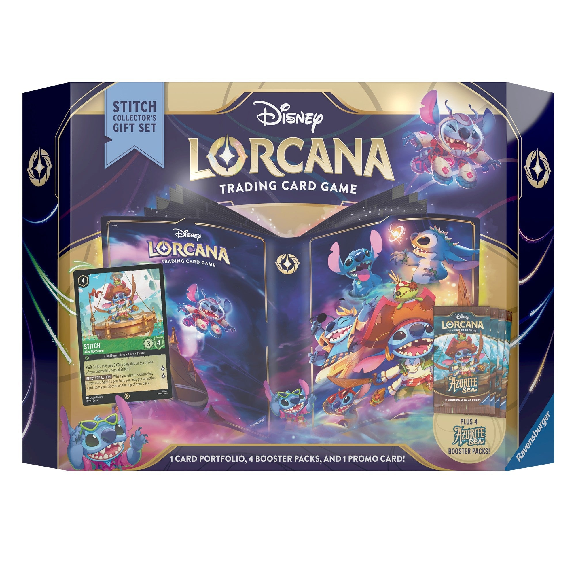 Lorcana TCG: Azurite Sea Stitch Collectors Gift Set - Awesome Deals Deluxe