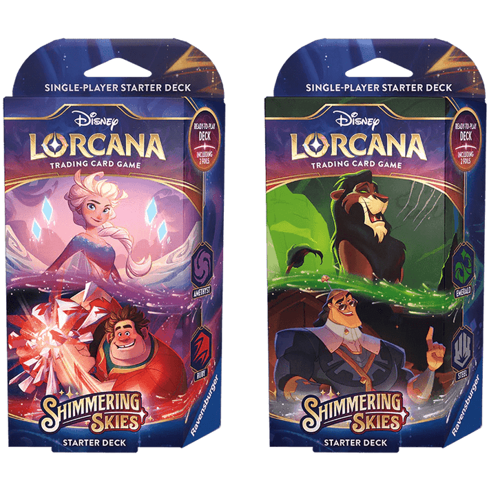 Lorcana TCG: Shimmering Skies Starter Decks - Awesome Deals Deluxe