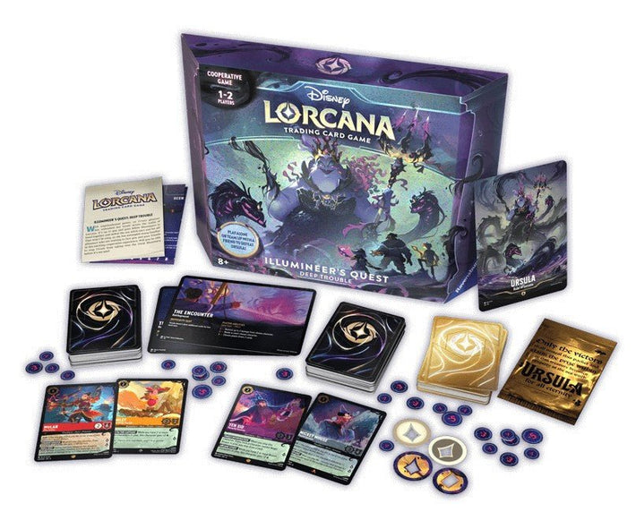 Lorcana TCG: Ursula's Return Illumineer's Quest - Deep Trouble - Awesome Deals Deluxe