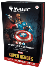 Magic: The Gathering - Marvel Super Heroes Commander Deck - Awesome Deals Deluxe