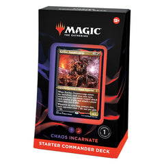 Magic: The Gathering - Starter Commander Deck - Chaos Incarnate - Awesome Deals Deluxe