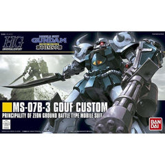 MS - 07B - 3 GOUF CUSTOM Principality of Zeon Ground Battle Type Mobile Suit (HG) - Awesome Deals Deluxe