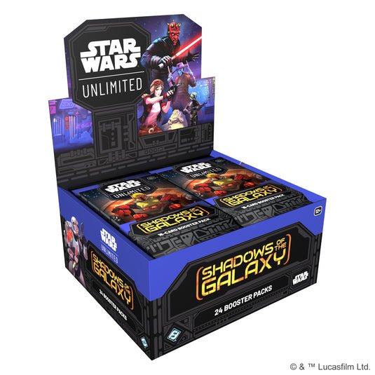 Star Wars: Unlimited - Shadows of the Galaxy Booster Box - Awesome Deals Deluxe