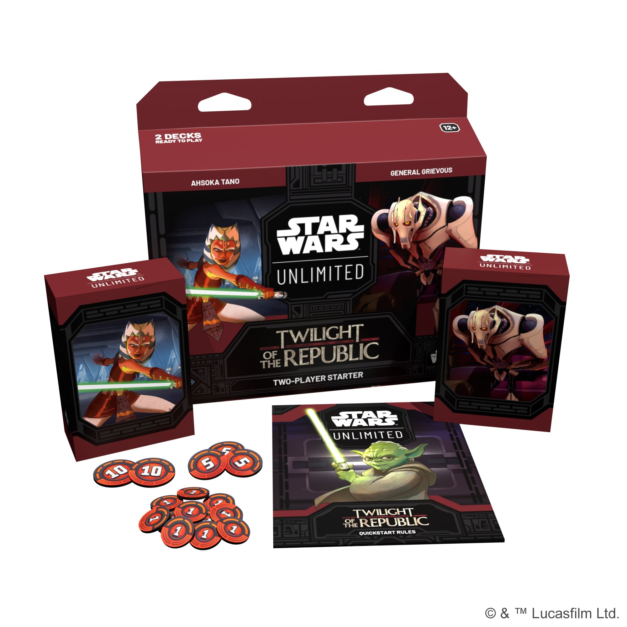 Star Wars: Unlimited - Twilight of the Republic Two - Player Starter Set - Awesome Deals Deluxe