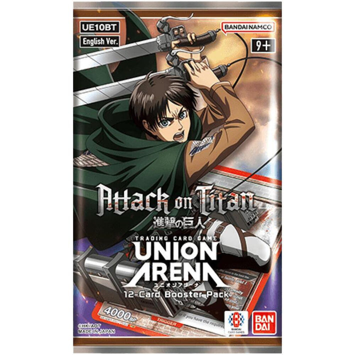 Union Arena TCG: Attack on Titan Booster Pack (UE10BT) - Awesome Deals Deluxe
