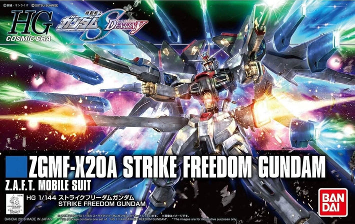 ZGMF - X20A Strike Freedom Gundam Z.A.F.T. Mobile Suit (HG) - Awesome Deals Deluxe