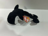Ty Beanie Babies - Waves the Orca Whale - 1996