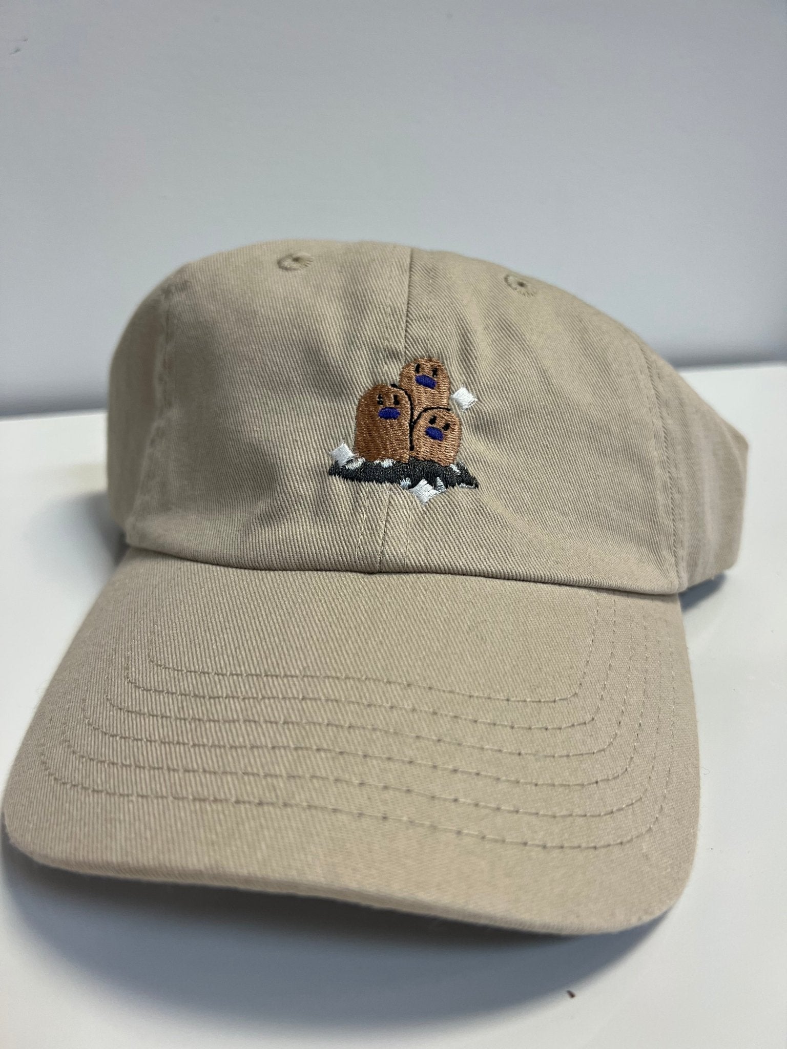 Light Gray Handmade Pokémon Hat - Awesome Deals Deluxe
