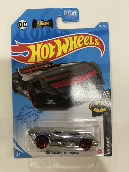 2021 Hot Wheels 56/250 The Batman Batmobile Silver J Case Batman 2/5