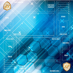 1 - Player or 2 - Player GUNDAM Custom MythPrint Prestige Playmats by METAMATS - Awesome Deals Deluxe