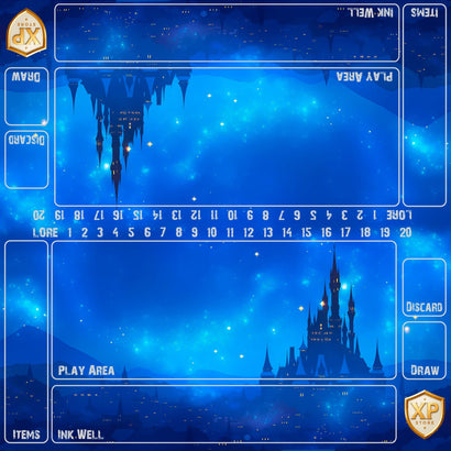 1 - Player or 2 - Player LORCANA Custom MythPrint Prestige Playmats by METAMATS - Awesome Deals Deluxe