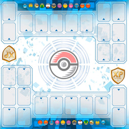 1 - Player or 2 - Player POKEMON Custom MythPrint Prestige Playmats by METAMATS - Awesome Deals Deluxe