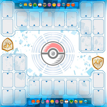 1 - Player or 2 - Player POKEMON Custom MythPrint Prestige Playmats by METAMATS - Awesome Deals Deluxe