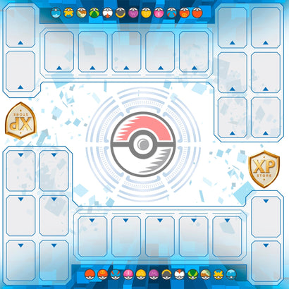 1 - Player or 2 - Player POKEMON Custom MythPrint Prestige Playmats by METAMATS - Awesome Deals Deluxe