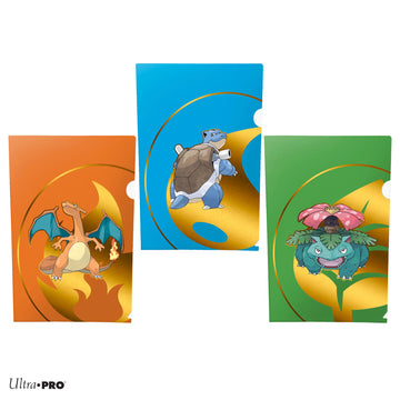 Ultra Pro - Pokemon -Tournament Folios Charizard Blastoise Venusaur 3 Pack