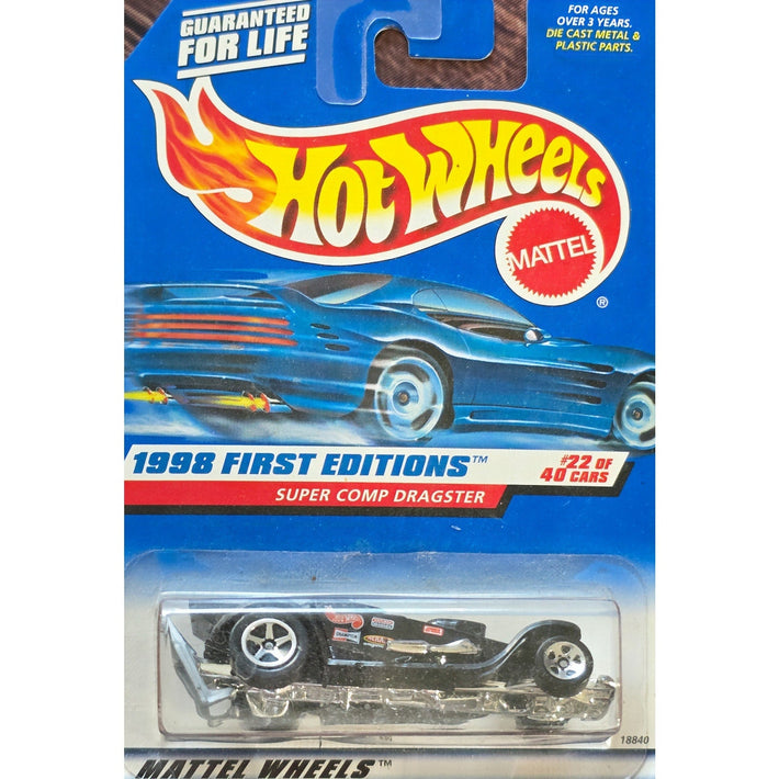 1998 First Editions Super Comp Dragster - Hot Wheels - Awesome Deals Deluxe