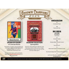 2025 Upper Deck Goodwin Champions Hobby Box - Awesome Deals Deluxe