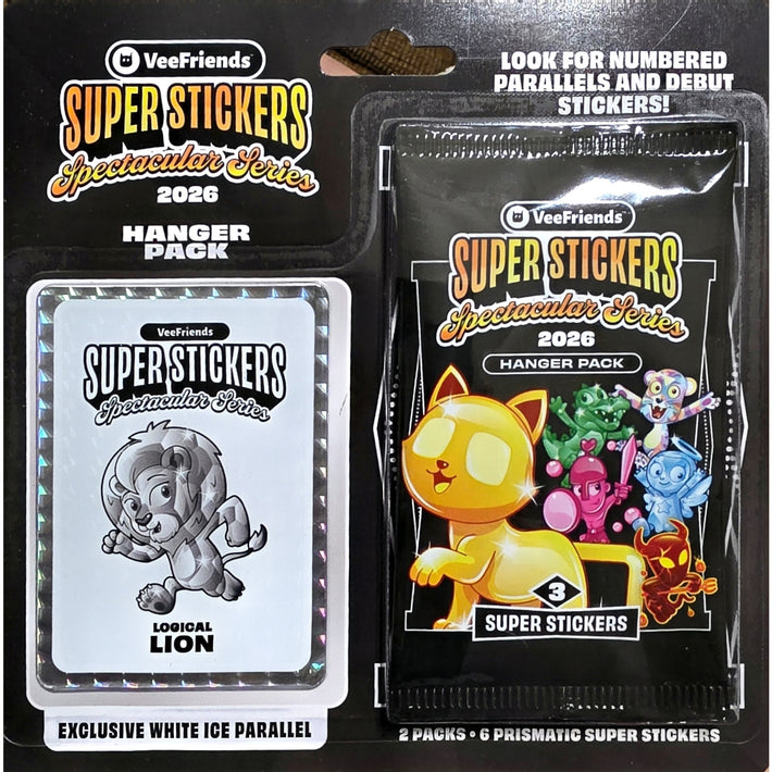 Super Stickers Spectacular Series 2026 - Hanger Pack (Logical LION)