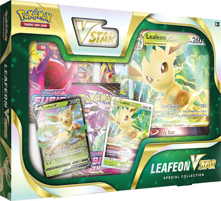Pokemon TCG - Leafeon VSTAR Special Collection - SWSH09: Brilliant Stars (SWSH09)