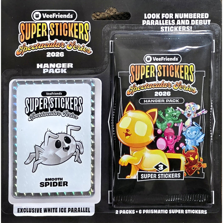 Super Stickers Spectacular Series 2026 - Hanger Pack (Smooth SPIDER)