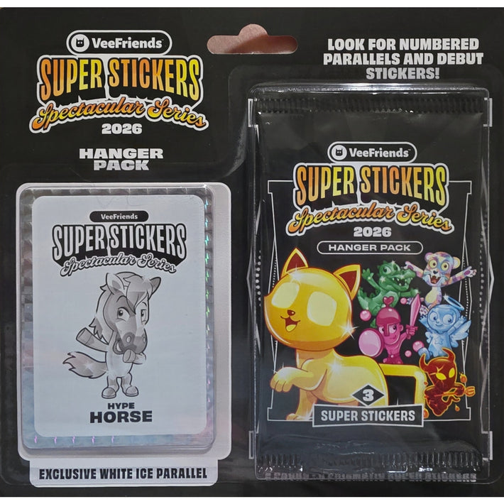 Super Stickers Spectacular Series 2026 - Hanger Pack (Hype HORSE)