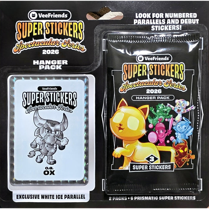 Super Stickers Spectacular Series 2026 - Hanger Pack (O.G. OX)