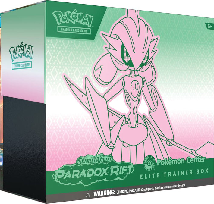 Pokemon - Paradox Rift Pokemon Center Elite Trainer Box (Exclusive) [Iron Valiant]