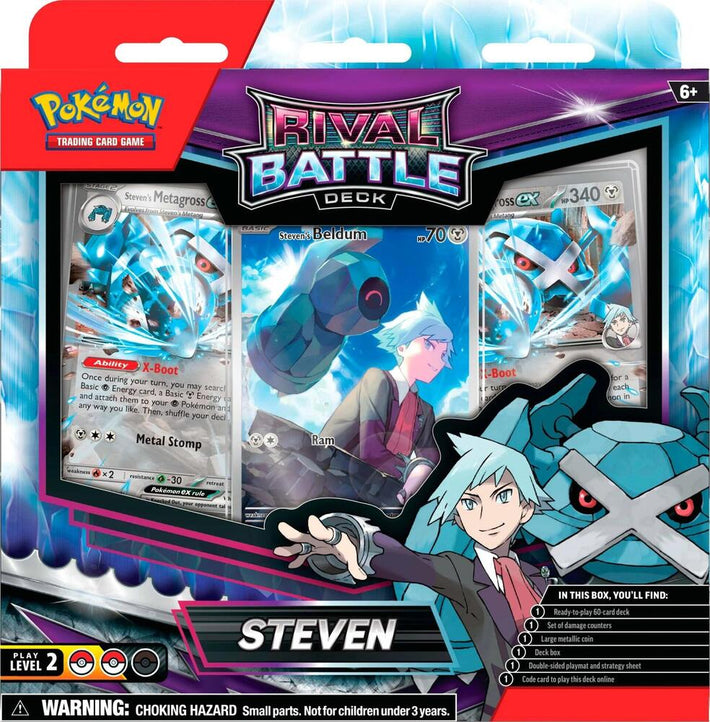 Pokemon TCG - Rival Battle Deck [Steven]