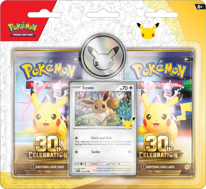 Pokemon 30th Celebration 2-Pack Blister - ME: 30th Celebration (30C)