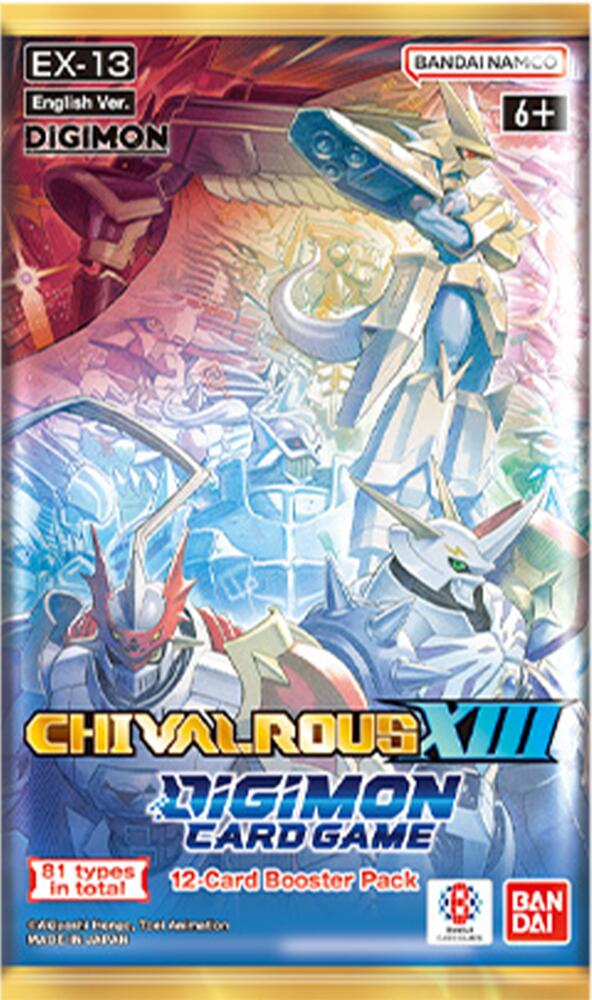 Digimon - Extra Booster Chivalrous XIII - Booster Pack (EX-13)