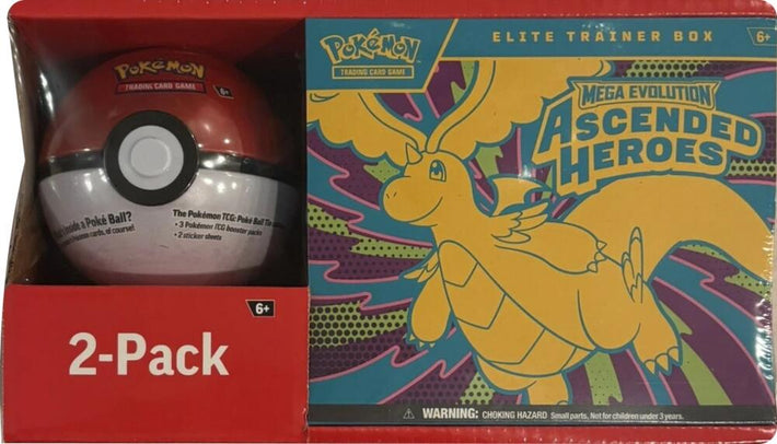 Pokemon Ascended Heroes Elite Trainer Box and Pokeball | Awesome Deals ...