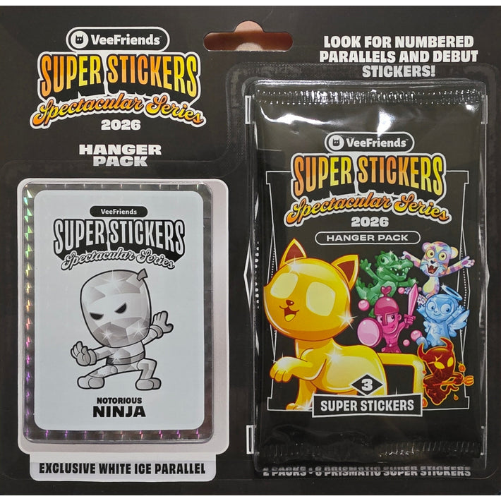 VeeFriends - Super Stickers Spectacular Series 2026 - Hanger Pack (Notorious NINJA)