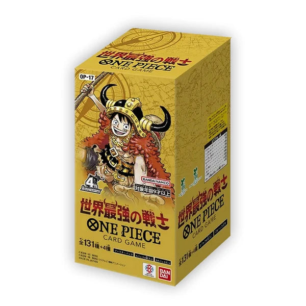 One Piece The World's Strongest Warrior Booster Box [OP-17] Japanese