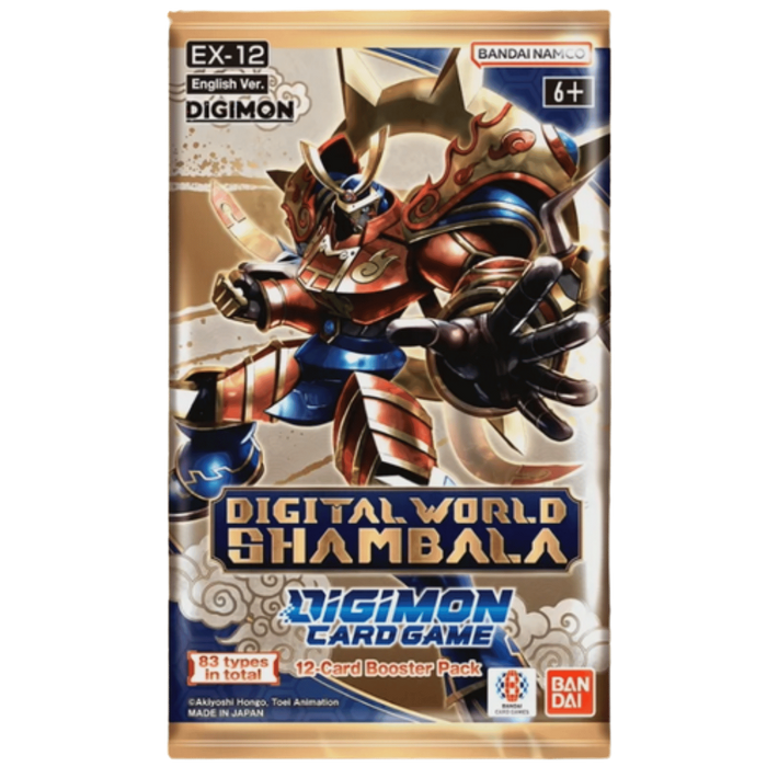 Digimon TCG: Digital World Shambala - Extra Booster Pack EX12