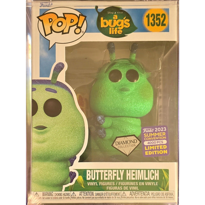 A bug's life - Butterfly Heimlich (1352) Diamond collection - 2023 Summer Convention - Funko Pop! - Awesome Deals Deluxe