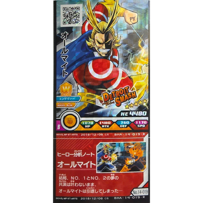 All Might - B - Japanese Arcade Ticket - My Hero Academia (1 unitis $3)) - Awesome Deals Deluxe