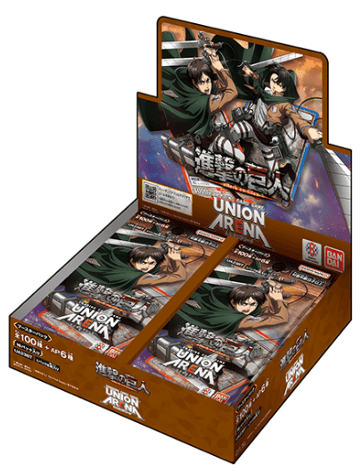 Attack on Titan Booster Display Box (Union Arena Japanese) - Awesome Deals Deluxe