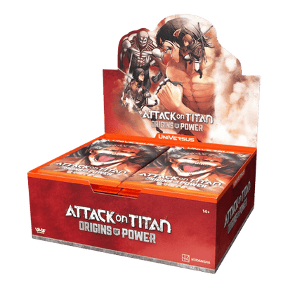 ATTACK ON TITAN ORIGINS OF POWER Booster Box - Awesome Deals Deluxe